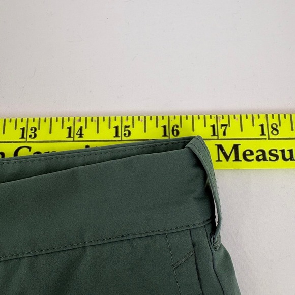 J.Crew Mens 9 Inch Tech Performance Shorts Green Golf Casual Size 32 - Picture 7 of 8
